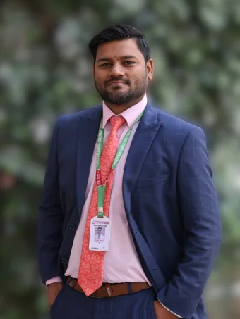 Mr. Deepak Prasad 
,HOD
 Department of Journalism & Mass Communication
 VGU